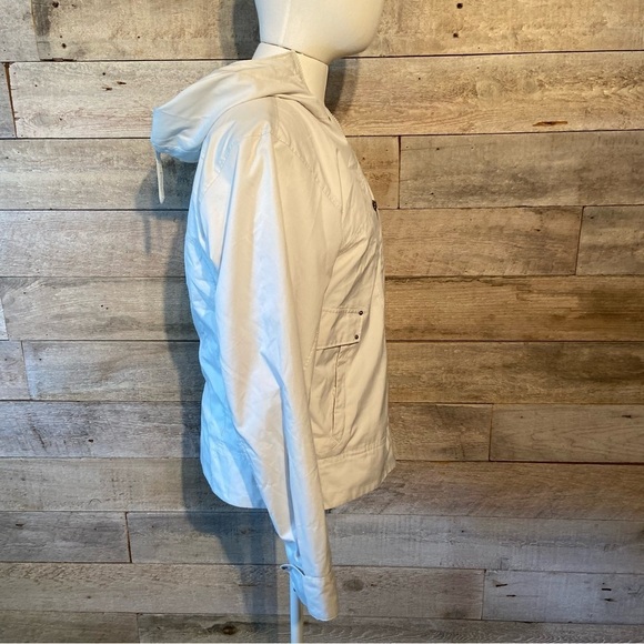 Columbia women’s  white‎ zip up hooded jacket in size x-small - Picture 3 of 13